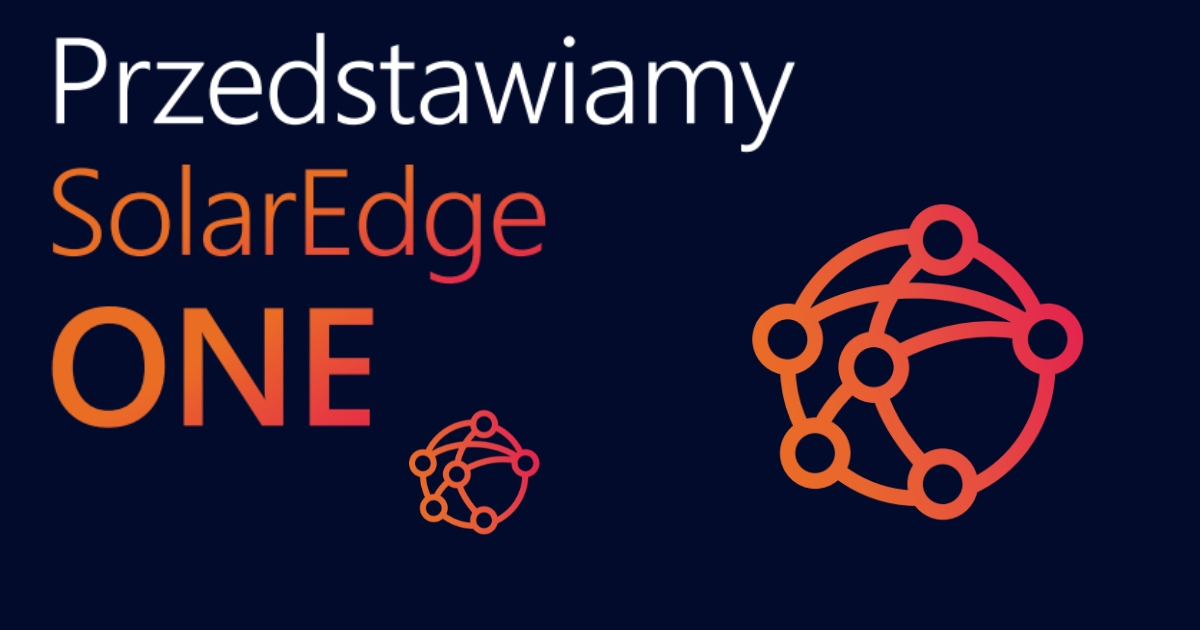 Grafika przedstawiająca SolarEdge One - system optymalizacji zużycia energii